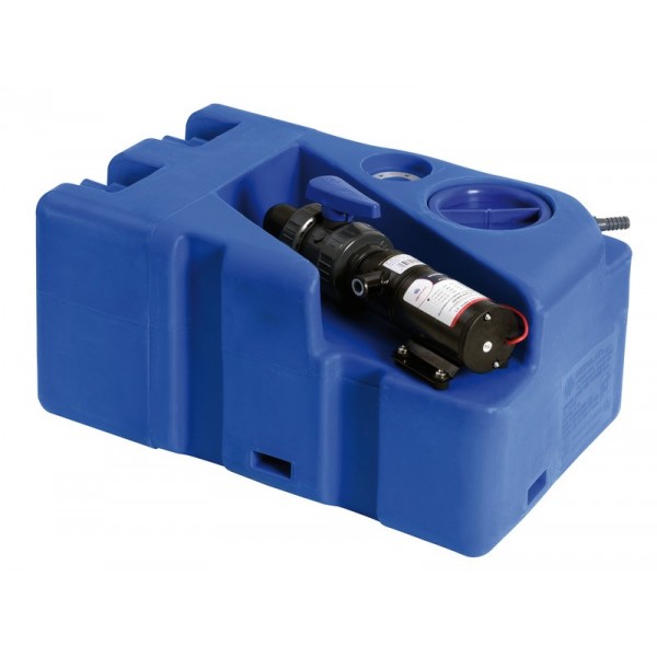 Serbatoio delle acque reflue con maceratore 12 V 50 l - N°1 - comptoirnautique.com