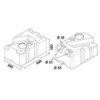 Serbatoio delle acque reflue con maceratore 12 V 50 l - N°2 - comptoirnautique.com