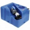 Serbatoio per le acque reflue, trituratore orizzontale 40 l 24 V