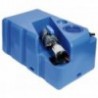 Waste water tank horizontal grinder 60 l 12 V