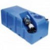 Waste water tank horizontal grinder 80 l 12 V