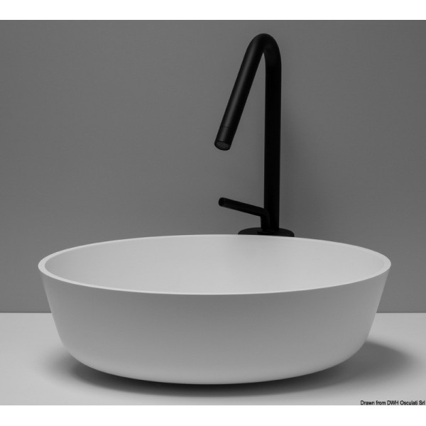 White Ocritech rund sink Ø 300 mm - N°1 - comptoirnautique.com