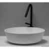 White Ocritech rund sink Ø 300 mm