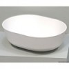 Lava-loiça semi-oval branco Ocritech 350x260 mm - N°2 - comptoirnautique.com