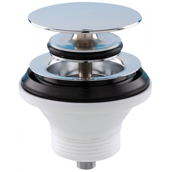Tapón con seta cromada 1"1/4 - N°1 - comptoirnautique.com