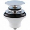 Tapón con seta cromada 1"1/4