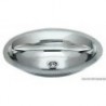 Lavello ovale in acciaio inox lucidato a specchio 510x390 mm