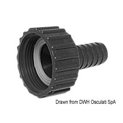 Straight swivel 20 mm