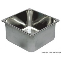 Evier rectangulaire inox...