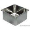 Lavello rettangolare in acciaio inox 360x360x150 mm