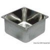 Lavello rettangolare in acciaio inox 360x360x150 mm - N°1 - comptoirnautique.com