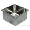 Stainless steel rectangular sink 360x360x150 mm - N°1 - comptoirnautique.com