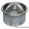 Lavello rotondo in acciaio inox lucidato a specchio 285x180 mm - N°1 - comptoirnautique.com
