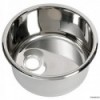 Lavello rotondo in acciaio inox lucidato a specchio 330x180 mm - N°1 - comptoirnautique.com