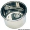 Lavello rotondo in acciaio inox lucidato a specchio 385x180 mm