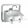 Wall-mounted folding ABS sink - N°1 - comptoirnautique.com