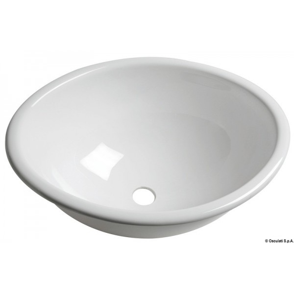 Fregadero oval de plexiglás 370x290x150 mm - N°1 - comptoirnautique.com