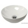 Half-round ceramic sink on worktop Ø365mm  - N°1 - comptoirnautique.com