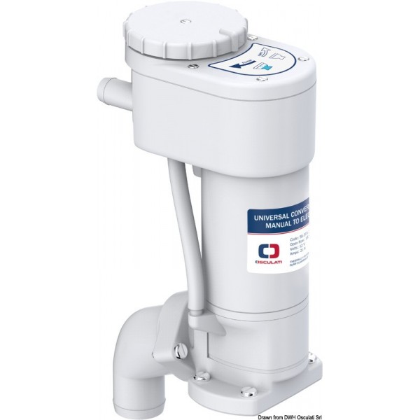 Kit di conversione WC manuale/elettrico - N°1 - comptoirnautique.com