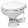 Electric toilet with large plastic cover 24 V