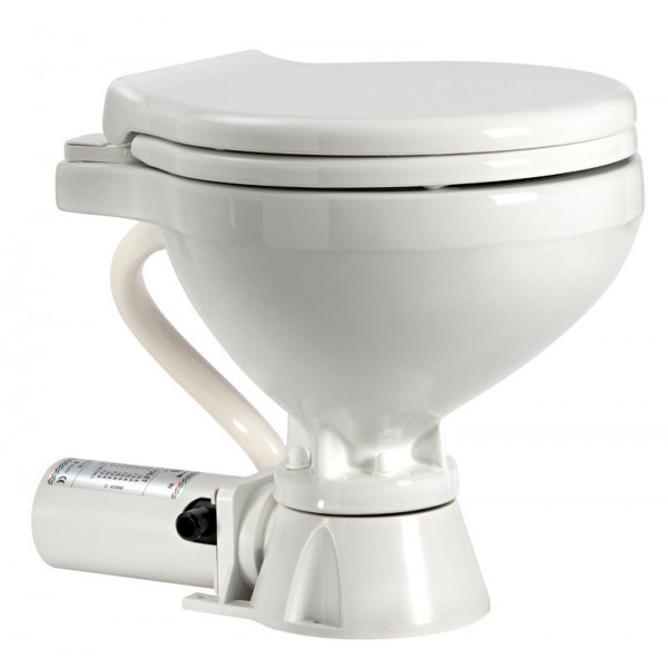 Kompaktes elektrisches WC Kunststoffsitz 12 V - N°1 - comptoirnautique.com 