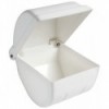 White ABS toilet paper holder - N°1 - comptoirnautique.com 