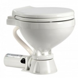 Compact electric toilet...