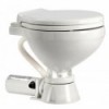 Compact electric toilet with plastic seat 24 V - N°1 - comptoirnautique.com