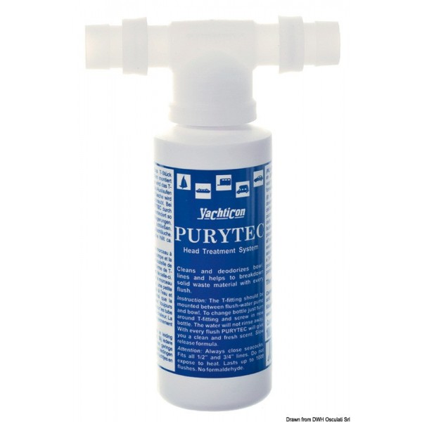 YACHTICON Puritec toilet disinfectant - N°1 - comptoirnautique.com