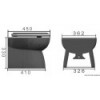 Electric low porcelain bowl toilet 24 V - N°2 - comptoirnautique.com