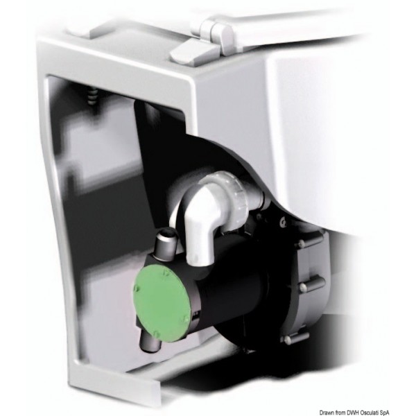 WC elettrico Slim 12 V - N°4 - comptoirnautique.com
