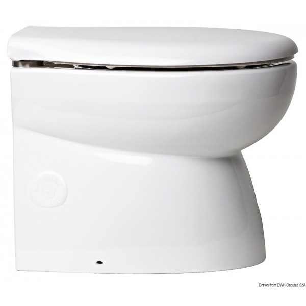 WC SILENT Elegant gerade 12 V - N°1 - comptoirnautique.com 