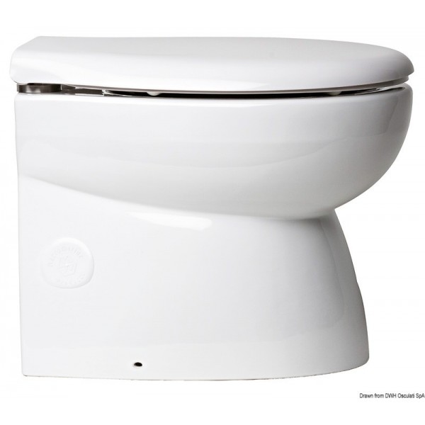 SILENT Elegant toilet straight 24 V - N°1 - comptoirnautique.com 