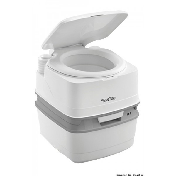 THETFORD Porta Potti Qube 165 - toilette portatile - N°1 - comptoirnautique.com