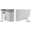 Kit p.fixation per il pavimento Porta Potti 165  - N°1 - comptoirnautique.com