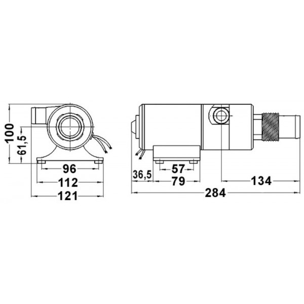 Self-priming grinder 12 V 45 l/min - N°2 - comptoirnautique.com 
