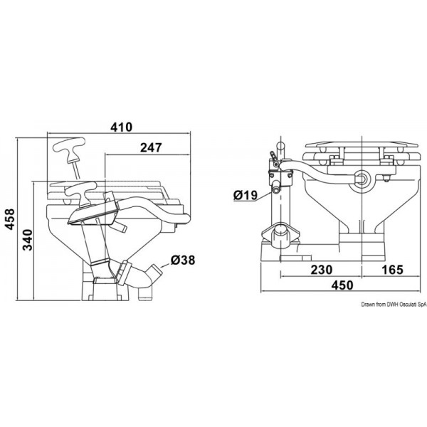 WC manuale JABSCO - N°2 - comptoirnautique.com