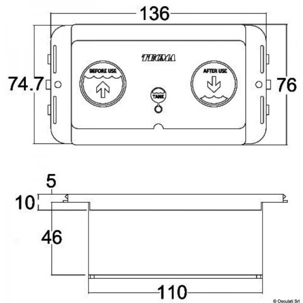 TECMA All in one 2-button control panel - N°3 - comptoirnautique.com