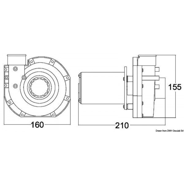 Häckslerpumpe TECMA 12 V - N°1 - comptoirnautique.com