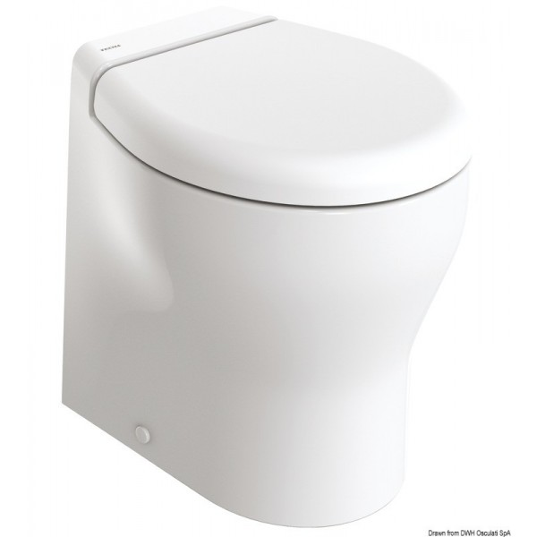 WC électrique TECMA Elegance 2G 12 V  - N°1 - comptoirnautique.com 