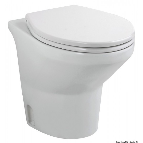 Electric toilet TECMA Compass High 12 V - N°1 - comptoirnautique.com