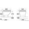 Inodoro eléctrico TECMA Compass Corto 12 V - N°2 - comptoirnautique.com