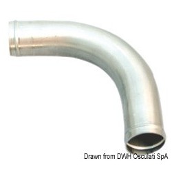 Raccordo di scarico WC a 90°