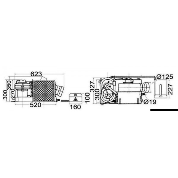 Climatisateur marin CLIMMA B 220 V 12000 Btu/h - N°2 - comptoirnautique.com