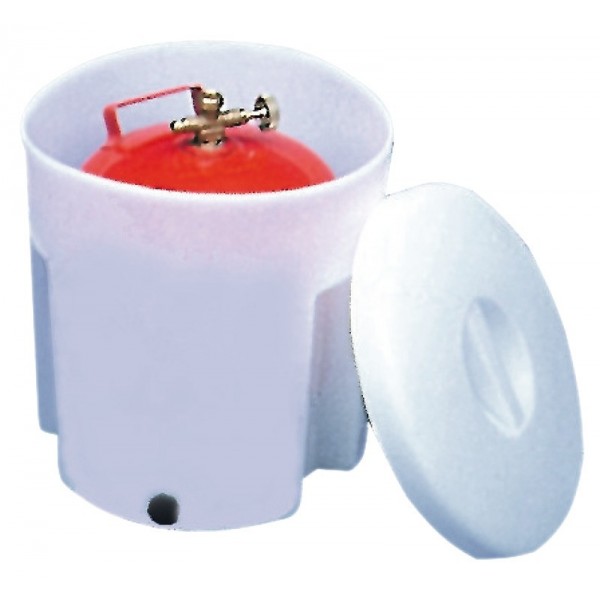 Contenitore per bombole di gas RINA - N°1 - comptoirnautique.com