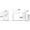 Sistema de deslocação de águas residuais TECMA NK Sanisplit 24V - N°2 - comptoirnautique.com