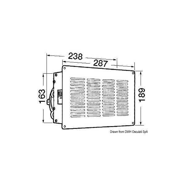 HEATER CRAFT 28000 BTU 12 V wall heater - N°2 - comptoirnautique.com 
