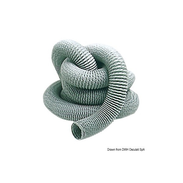 Air hose Ø 75 mm x 12 m - N°1 - comptoirnautique.com 