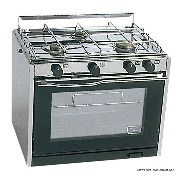 CocinaTECHIMPEX XL3 Horno de 3 fuegos - N°1 - comptoirnautique.com