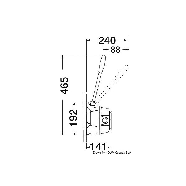 Bomba manual para águas residuais WHALE - N°2 - comptoirnautique.com